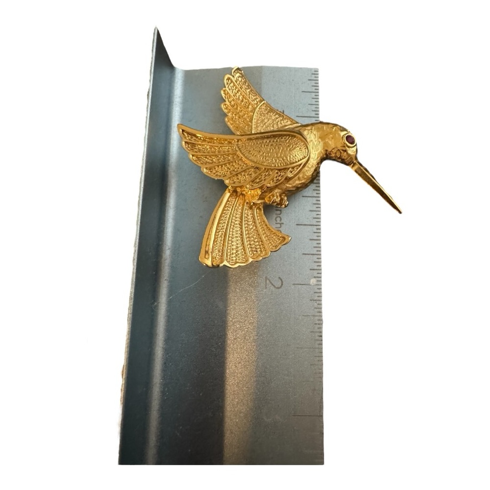 Vintage Avon Hummingbird Broach - Picture 3 of 4